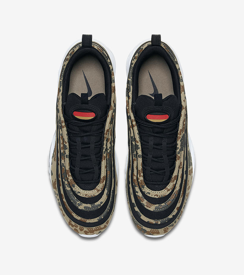 Nike Air Max 97 County Camo Germany size 7. AJ2614-204.